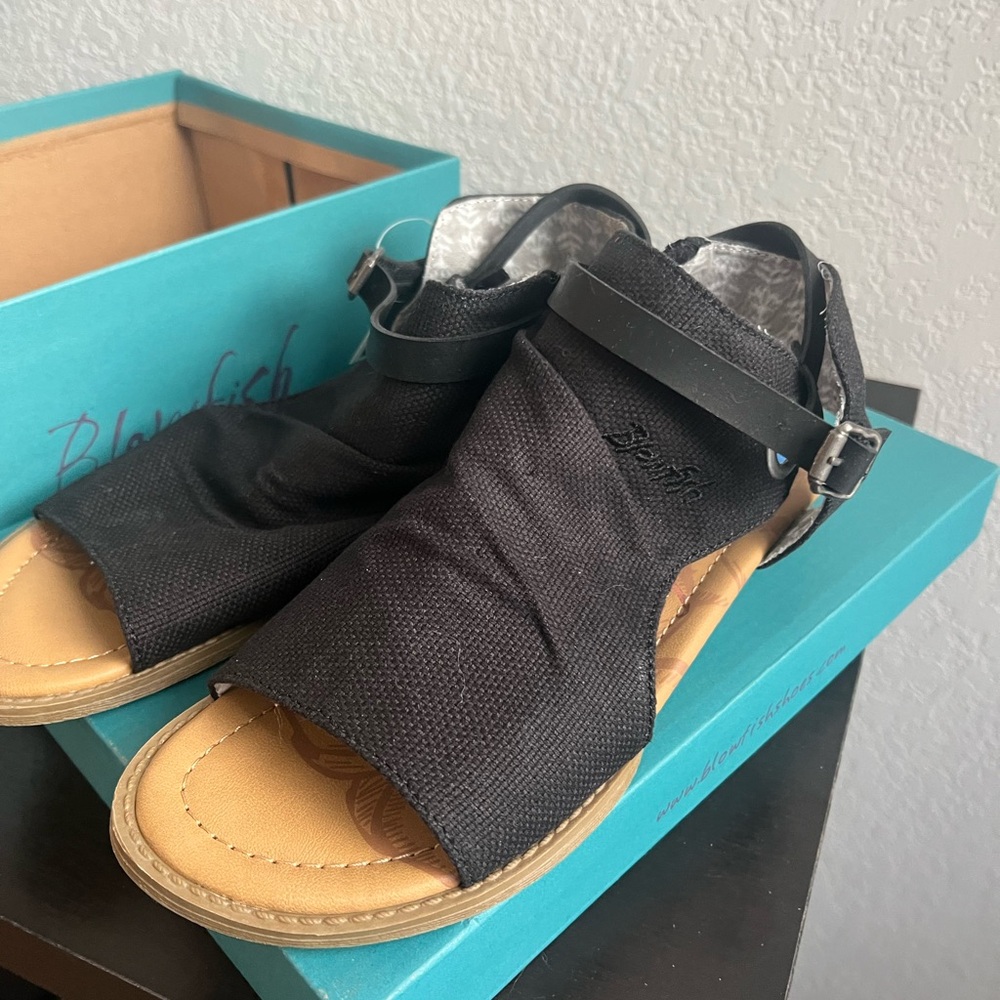 Blowfish Black Sandals - Picture 5 of 5